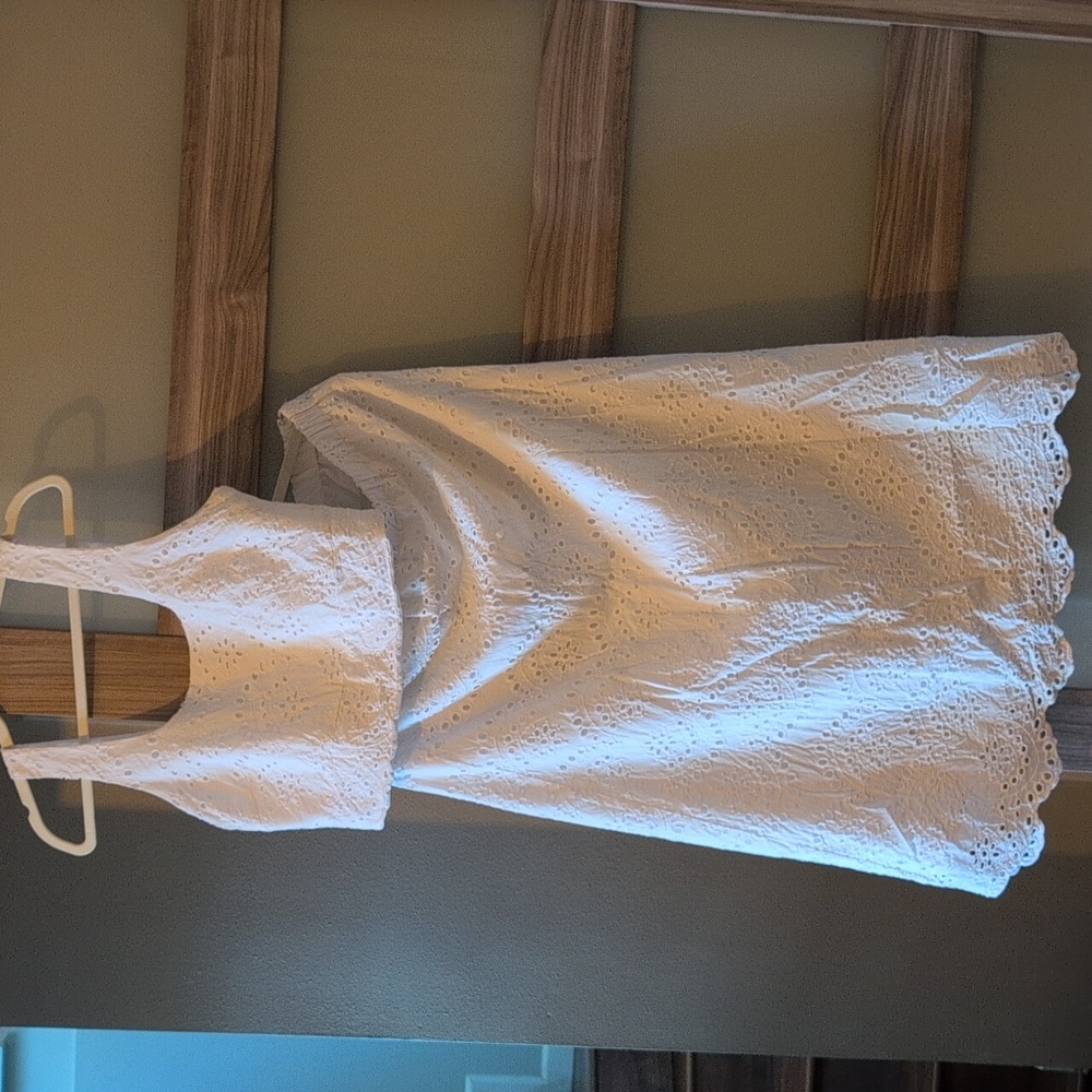 Joie White Textured Two Piece Set